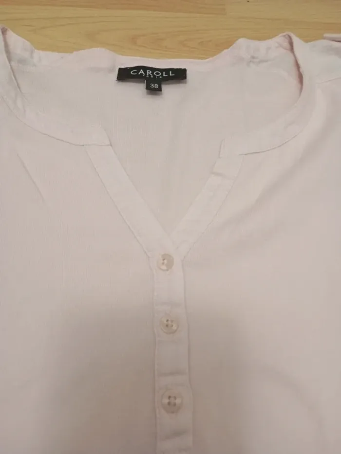 Tee shirt femme caroll taille 38 - photo numéro 2