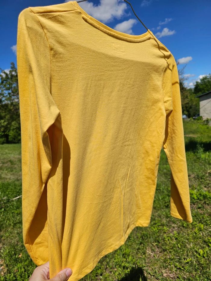 TEE shirt manches longues fille 12 ans lH - photo numéro 5