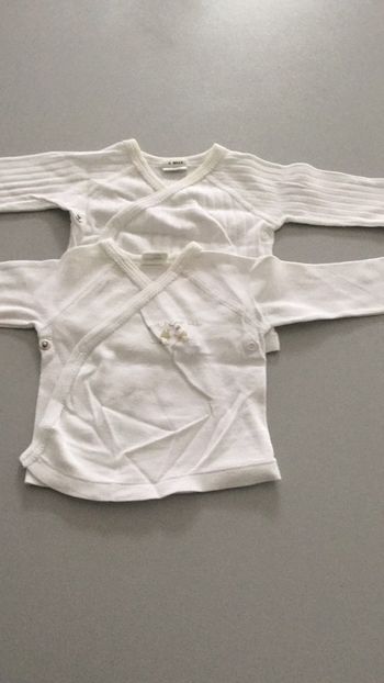 TEE shirt pressions lot de 2 Mots d’Enfants