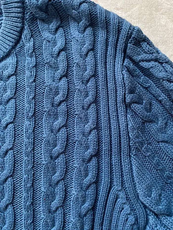 Pull reserved Homme Bleu - photo numéro 3