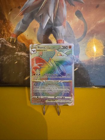 Pokémon carte Ptera VStar 199/196 EB11 Origine Perdue FR