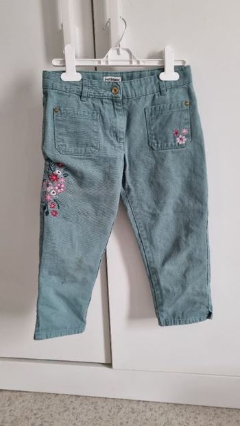 Pantacourt vertbaudet fleur