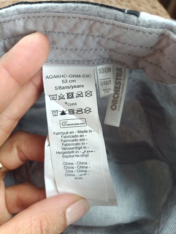 Casquette grise - photo numéro 5