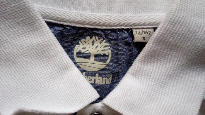 Polo blanc manches courtes Timberland - photo numéro 3