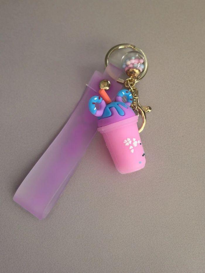 Porte clés glace Mickey rose - photo numéro 3