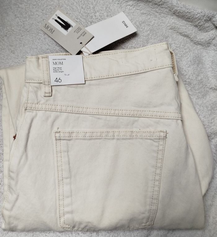 Jeans mom Mango taille haute 46 - photo numéro 2