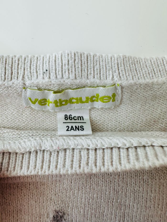 Pull Vertbaudet bébé fille 2 ans - photo numéro 4