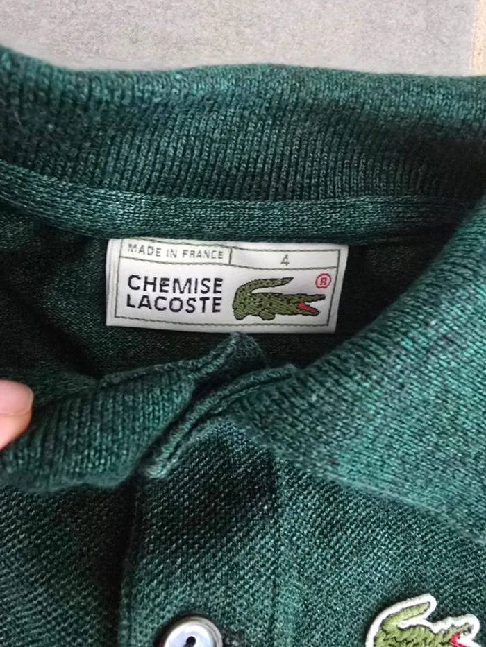Polo manches longues Lacoste - photo numéro 4
