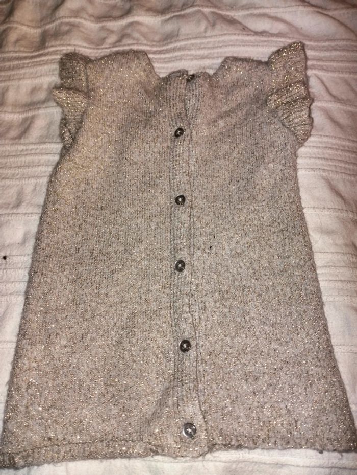 Robe chaude manches courtes Kiabi 18 mois - photo numéro 3