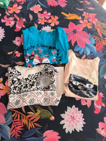 Lot de 3 tee shirts manches longues 3 ans