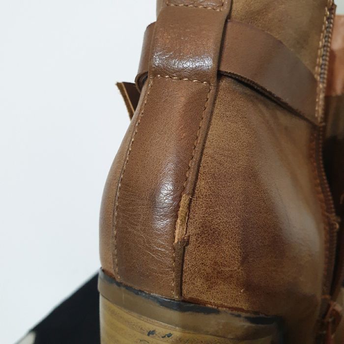 Bottine en cuir marron - photo numéro 9