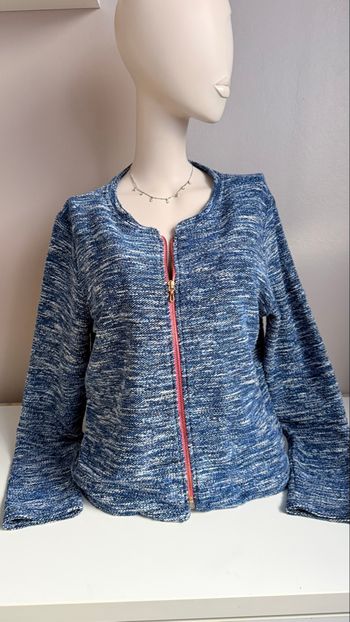 Veste bleue ese o ese M excellent état 