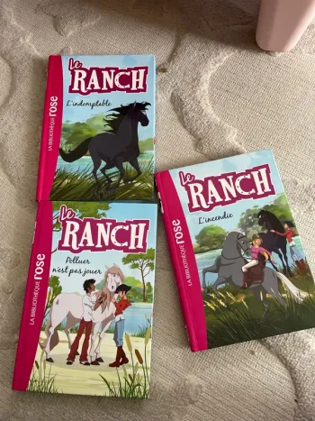 Lot de 3 livres le ranch chevaux la bibliothèque rose tome 3 13 9