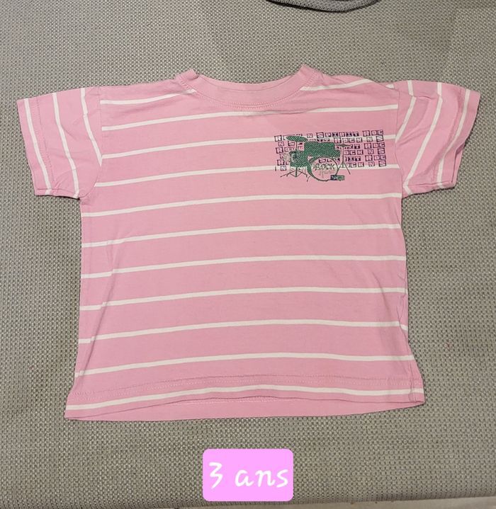 T-shirt mixte 3 ans tissaia - photo numéro 3