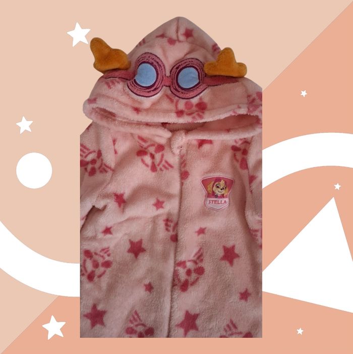 Combinaison surpyjama imprimée à capuche fille - Pat Patrouille Stella - photo numéro 2