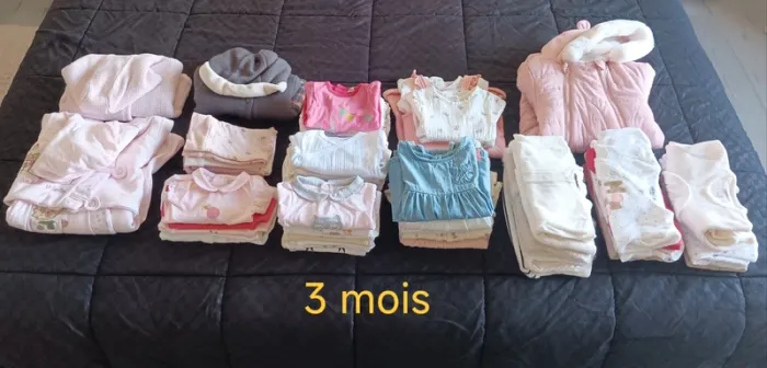 Vêtements bébé fille 3 mois