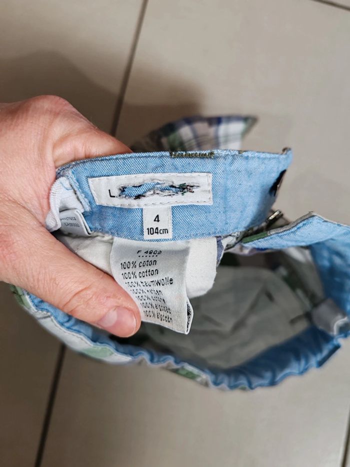 Short lacoste 4 ans - photo numéro 4