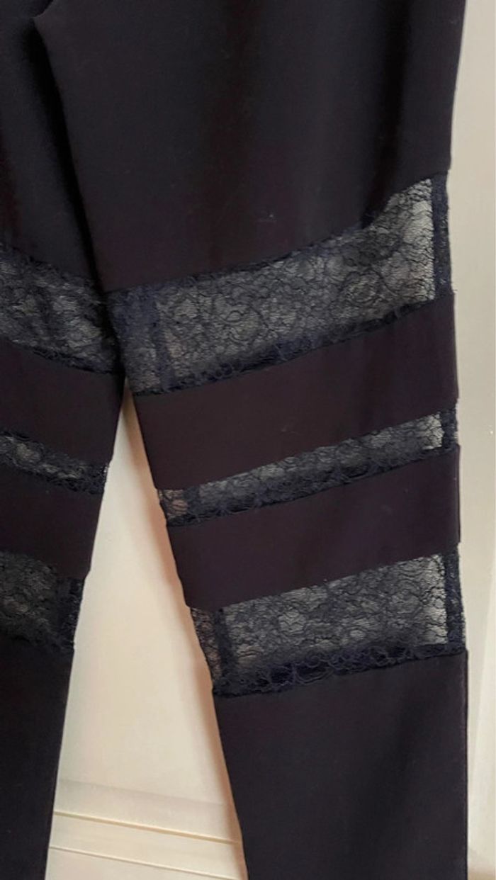 Pantalon habillé dentelle cérémonie chic - photo numéro 8