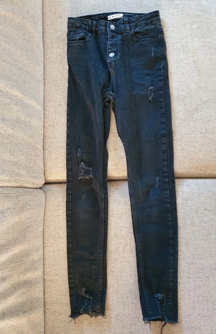 Jean troué XXS