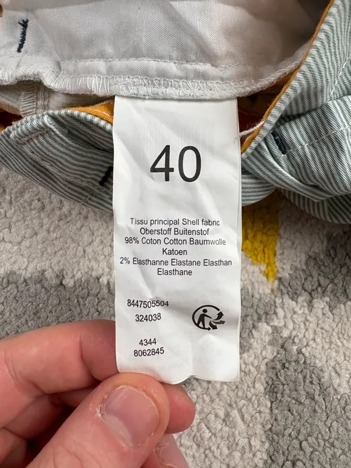 Short Grain de Malice | Bleu clair et blanc | Taille 40 - photo numéro 4