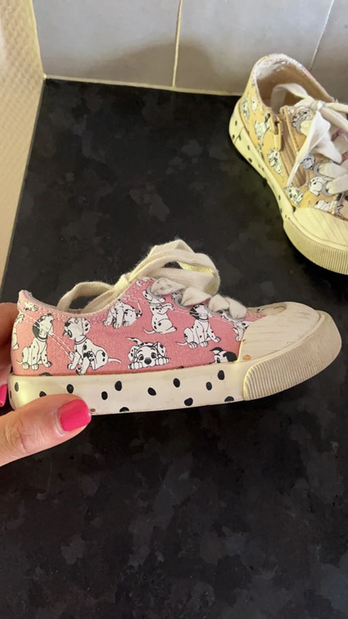 Basket Zara taille 23 dalmatiens - photo numéro 3
