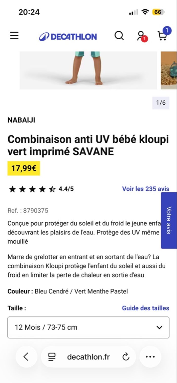 Combinaison maillot de bain - photo numéro 8