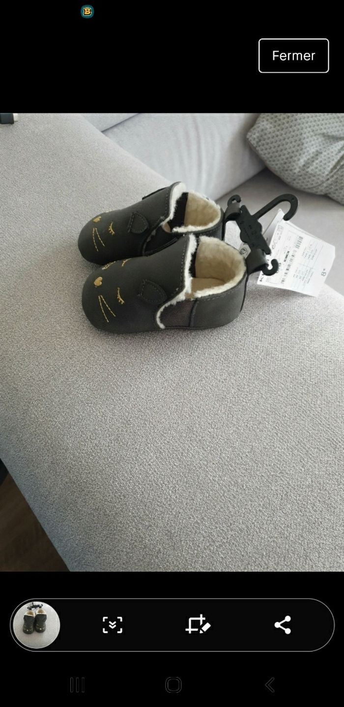 Chausson 6/9mois - photo numéro 2