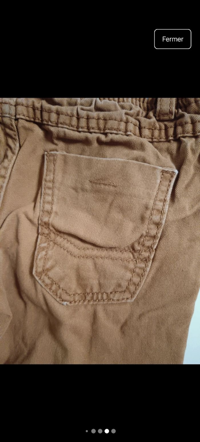 Pantalon Jeans marron - photo numéro 6
