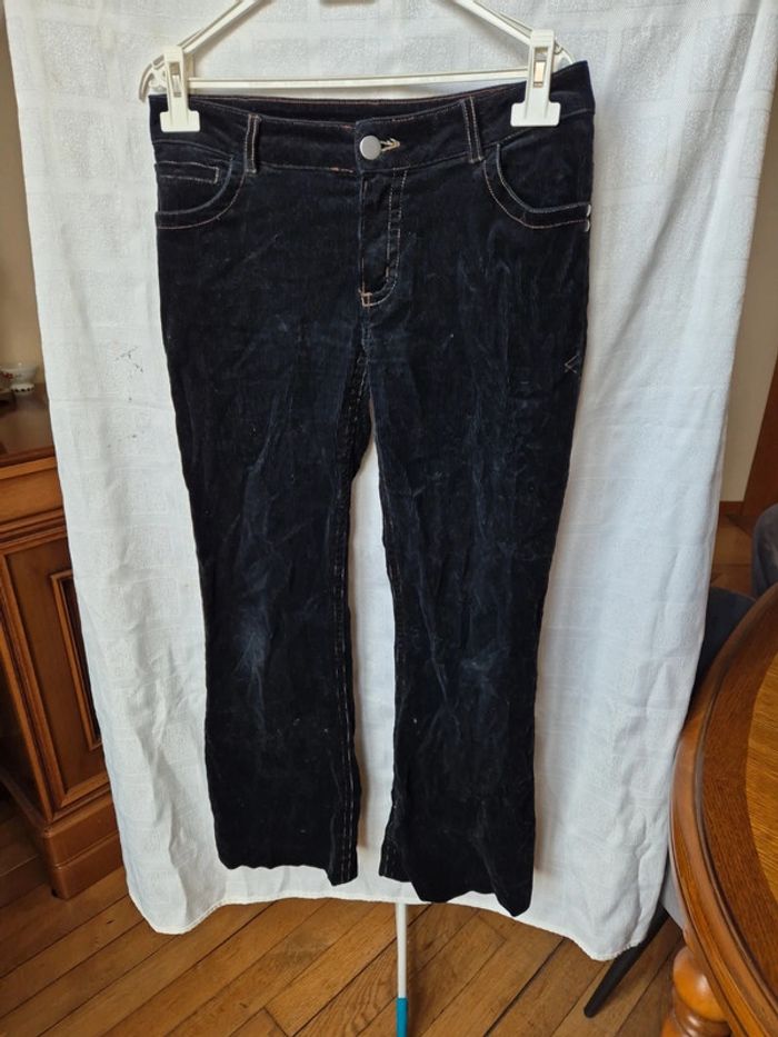 pantalon velours camaieu taille 42