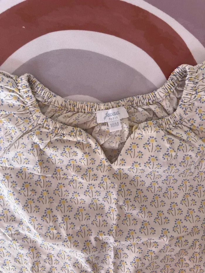 T-shirt bébé fille – Jacadi Paris – Taille 18 mois 🌼 - photo numéro 2