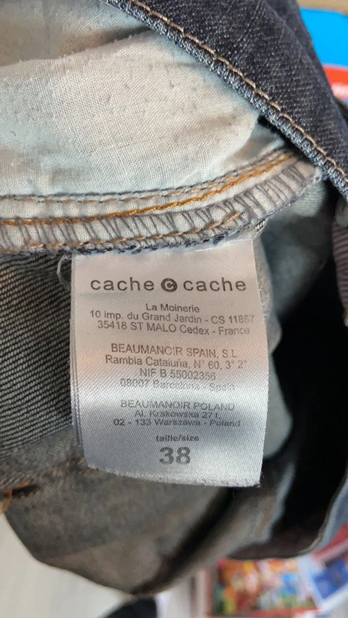 Jupe en jean Cache-cache - photo numéro 3