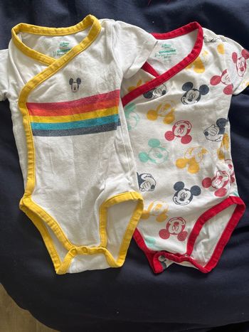 Lot de bodies bébé 3 mois Disney 