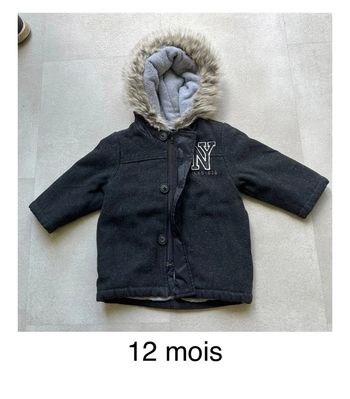 Manteau 12 mois