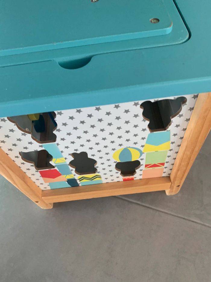 Grand cube d’activité en bois - photo numéro 5