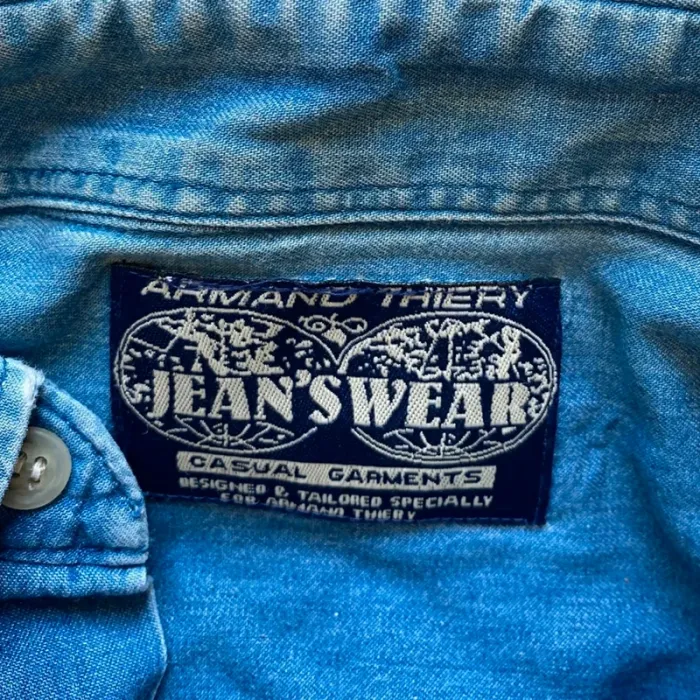 Armand Thiery Jeans Wear Casual Garment Chemise Jeans Homme Bleu Urban Street (Taille L) - photo numéro 4