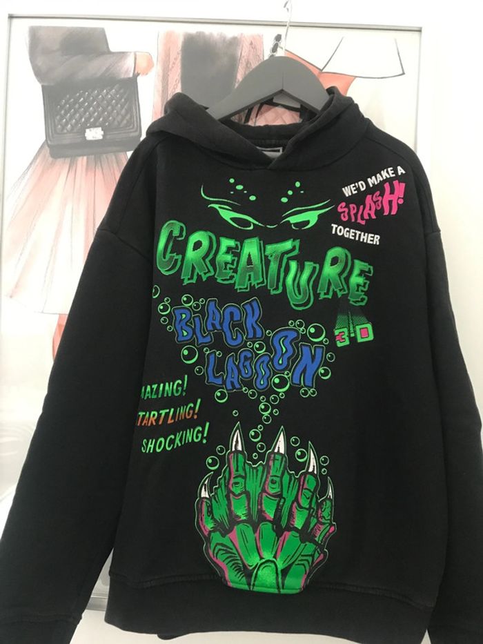Sweat capuche Young Versace 12 ans