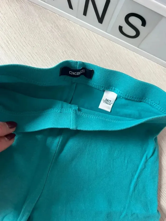 Short legging okaidi bleu 5 ans - photo numéro 2