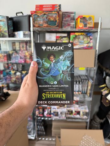 Deck Commander Quandrix Sans Limites Strixhaven Magic FR - Neuf scellé
