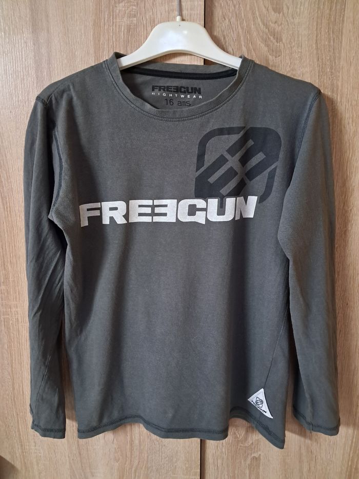 Tee-shirt manches longues/Haut de pyjama Freegun