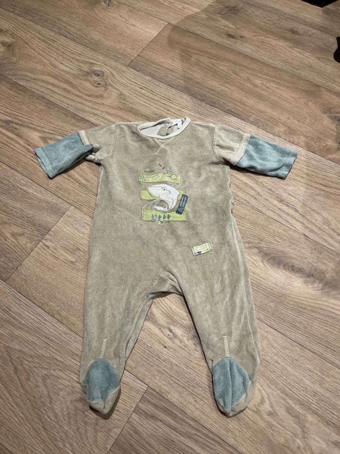 Pyjama velours 9 mois