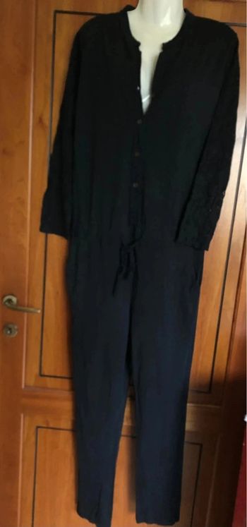 Combinaison noire dentelle Made in Italy