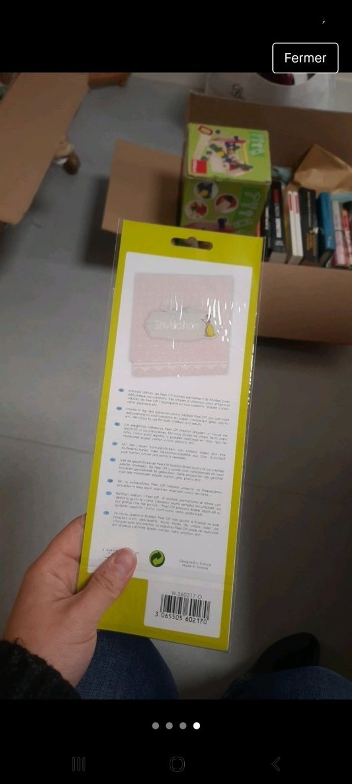 Planche autocollant blanc mot écriture invitation stickers - photo numéro 4