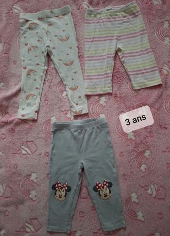 3 leggings 3 ans