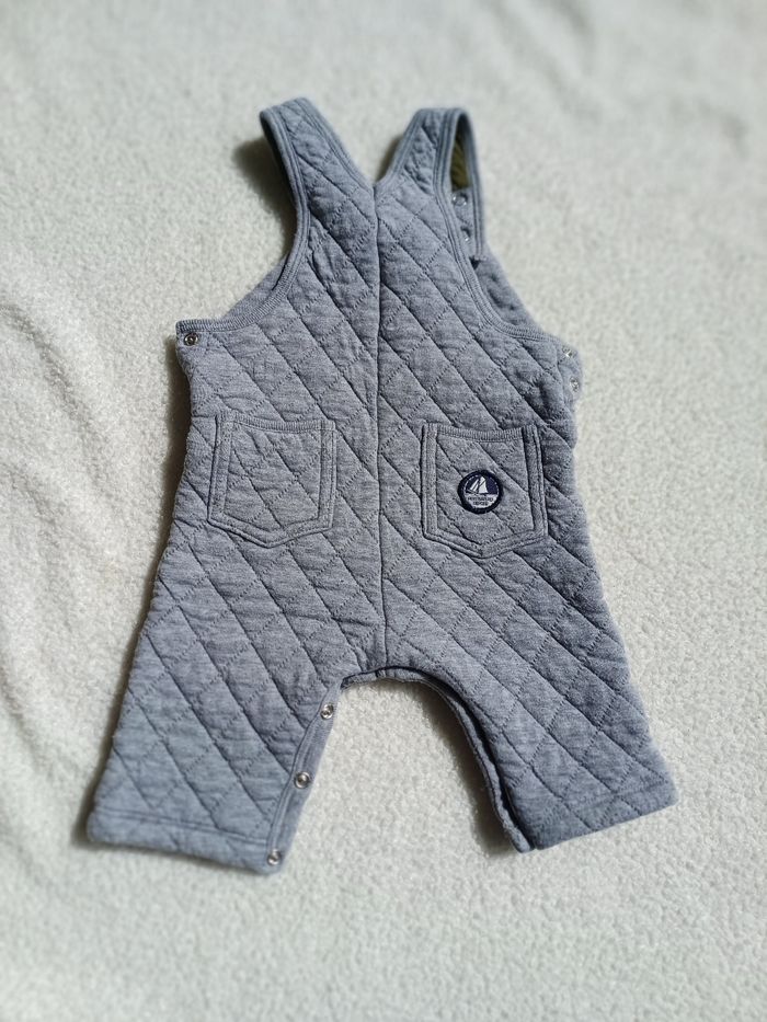 Salopette petit bateau 3 mois très bon état - photo numéro 2