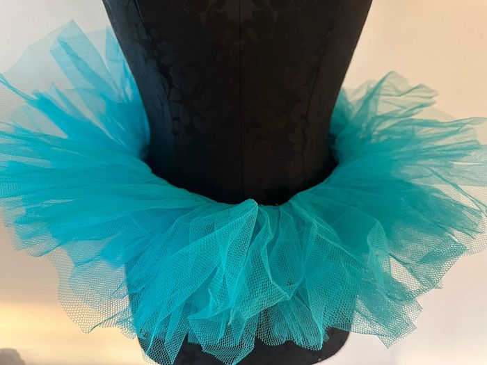 Tutu bleu turquoise