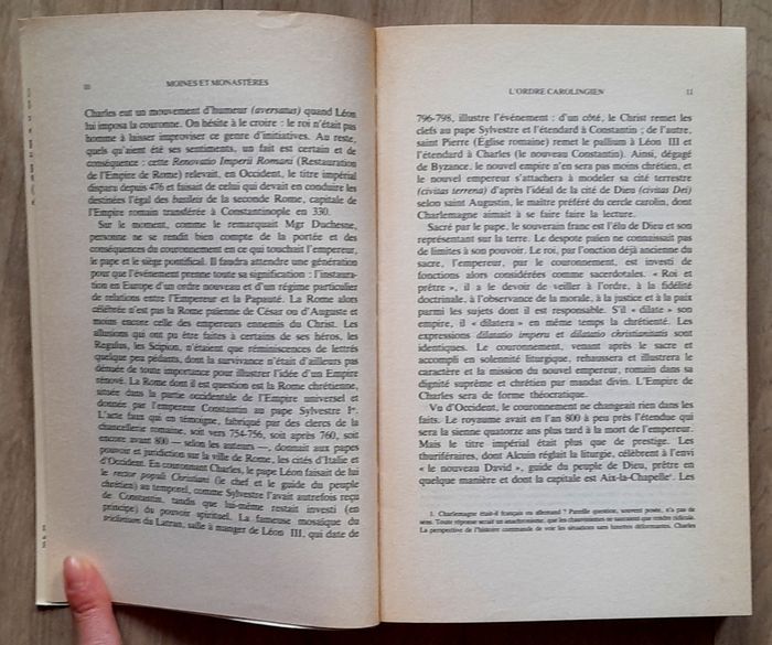 Jean Décarreaux - Moines et monastères à l'époque de Charlemagne (histoire) - photo numéro 6