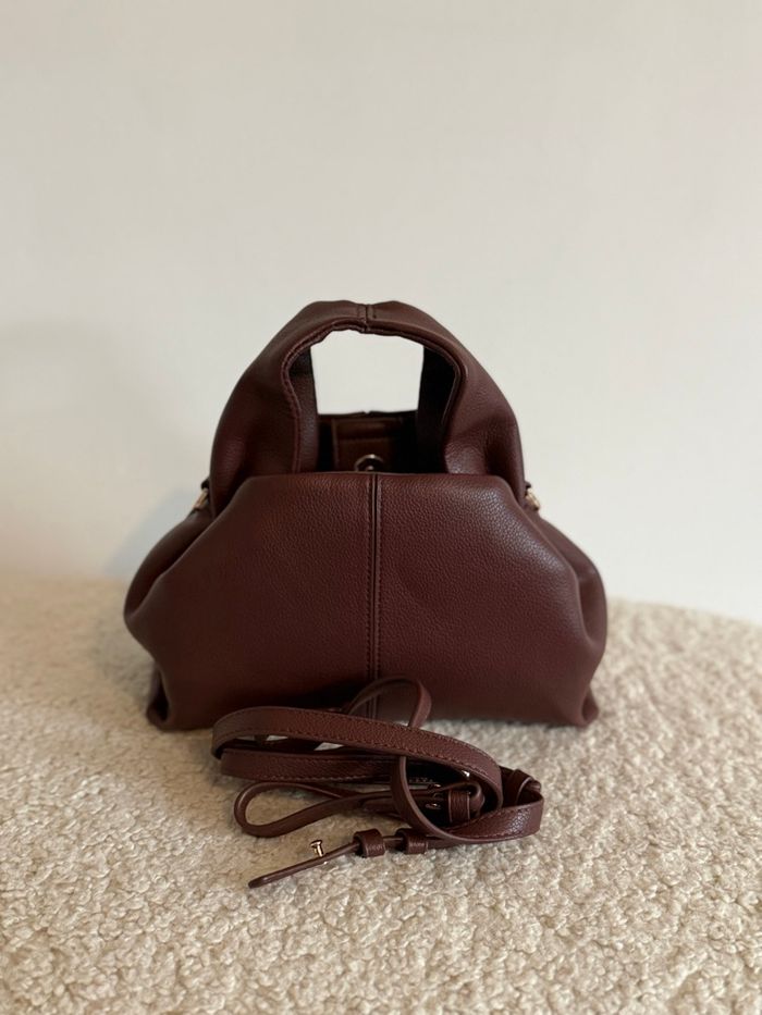 Sac polene numéro 9 mini bordeaux - photo numéro 6