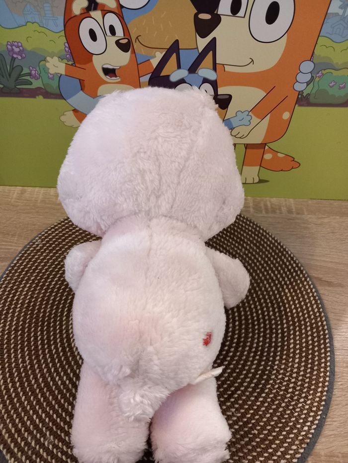 Peluche care bears arc en ciel vintage Kenner 1983 mesure 34cm - photo numéro 7