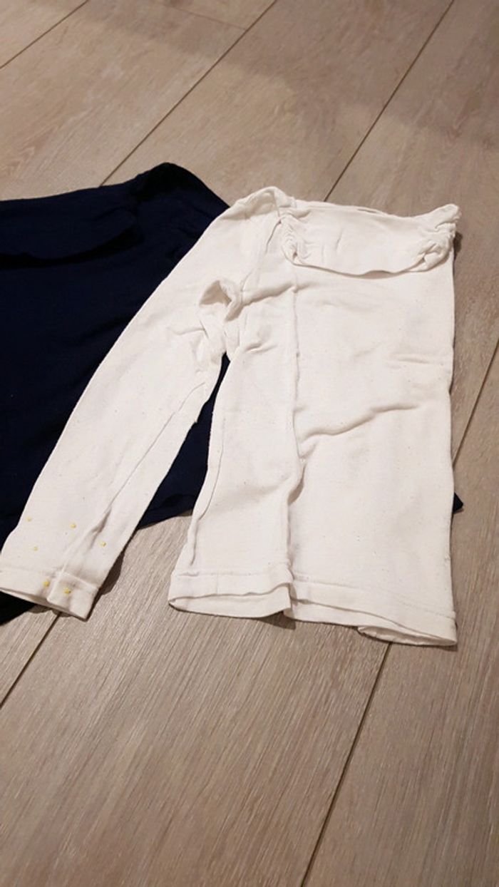 Lot tee-shirt à col roulé Orchestra - photo numéro 4