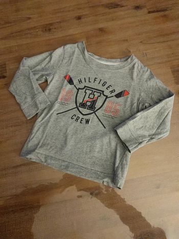 Tee-shirt gris Hilfiger